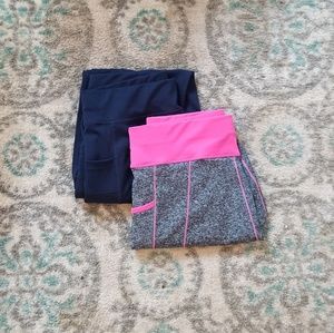 2 pairs of popfit leggings